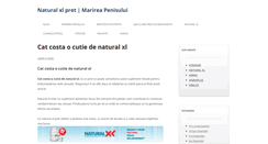 Desktop Screenshot of marirea-penisului.biz
